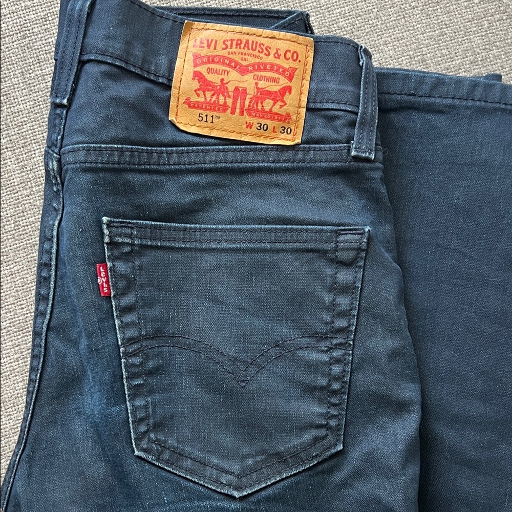 Levi's Women's Skinny Jeans in Faded Navy